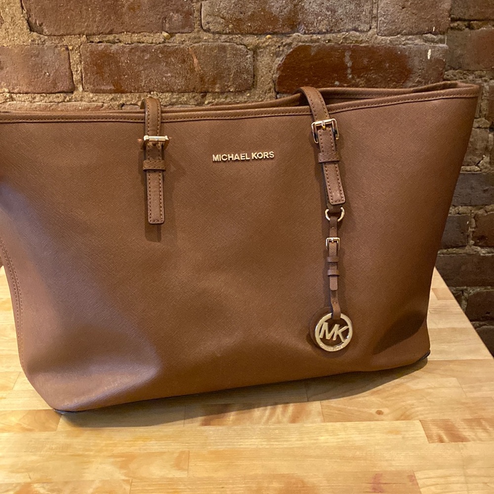 Michael Kors brown tote